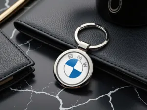 BMW Portachiavi Cane Acciaio Forza Premium